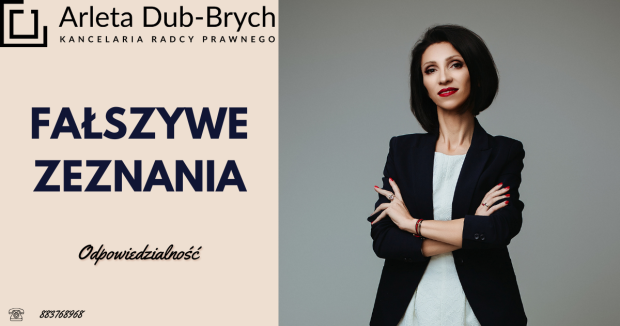Odpowiedzialność za fałszywe zeznania Odpowiedzialność za fałszywe zeznania