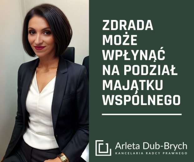 Zdrada może wpłynąć na podział majątku wspólnego